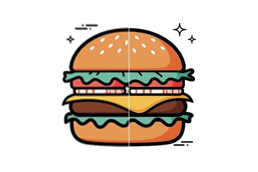 upscale image for printing thumbnail
