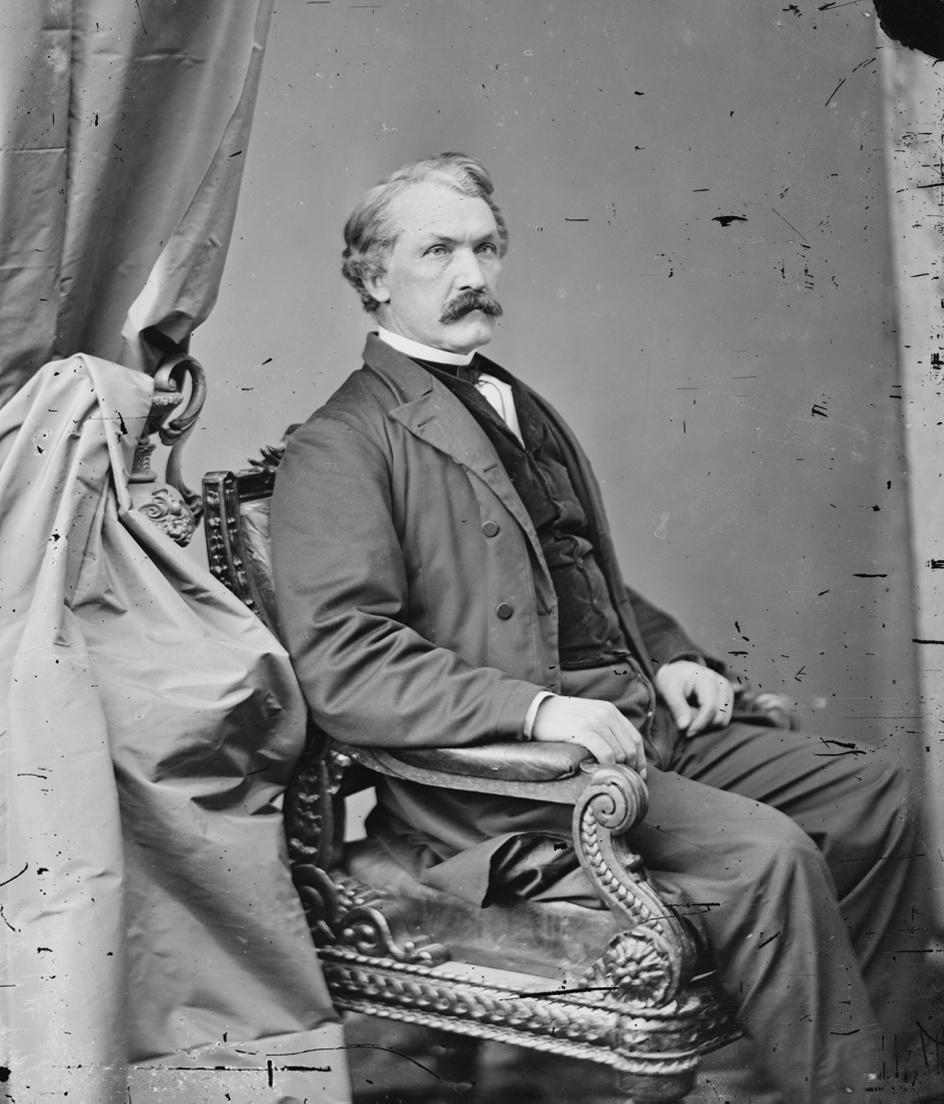 Scratched black-and-white portrait before restoration