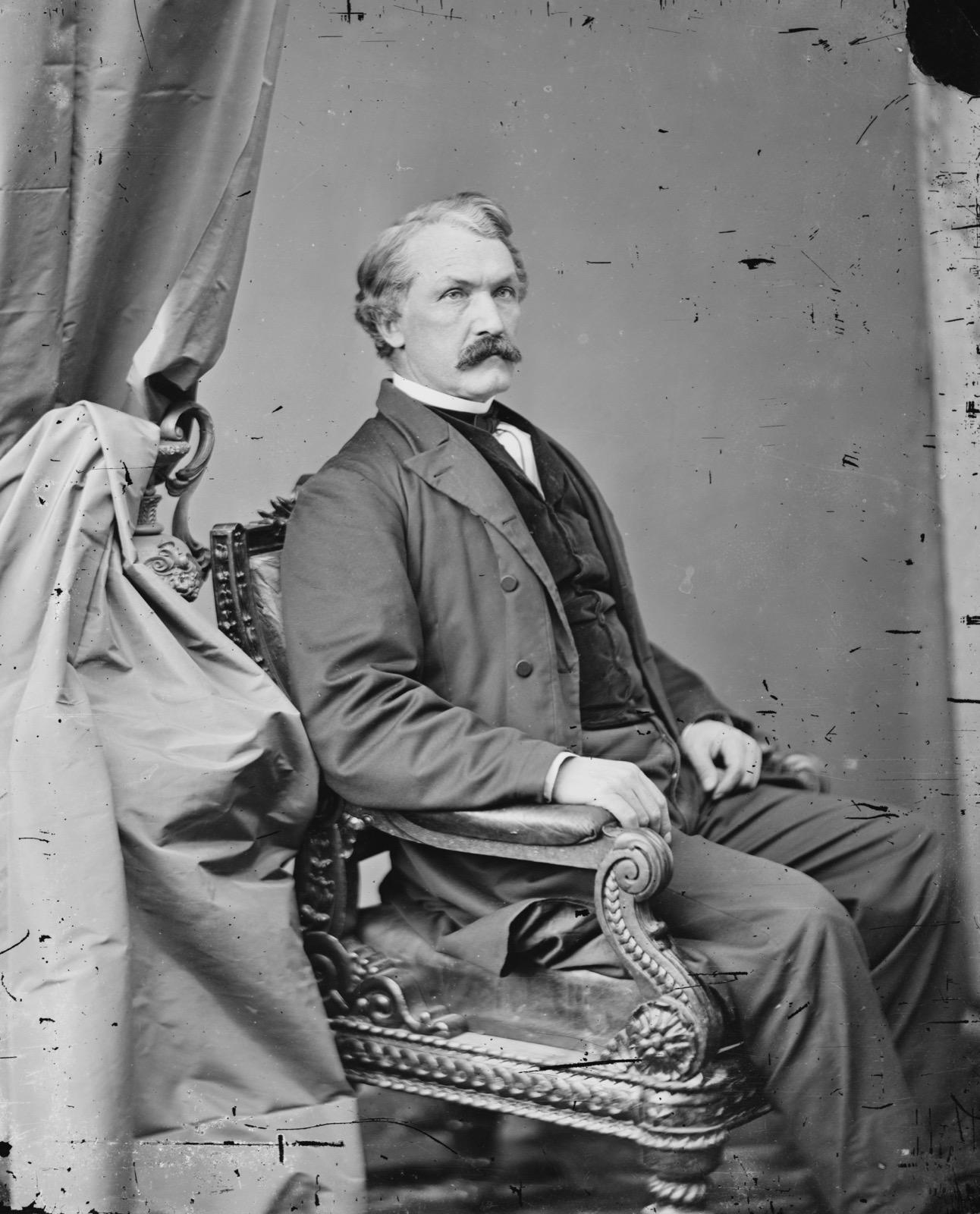 Original scratched black-and-white portrait used in a recorded model test
